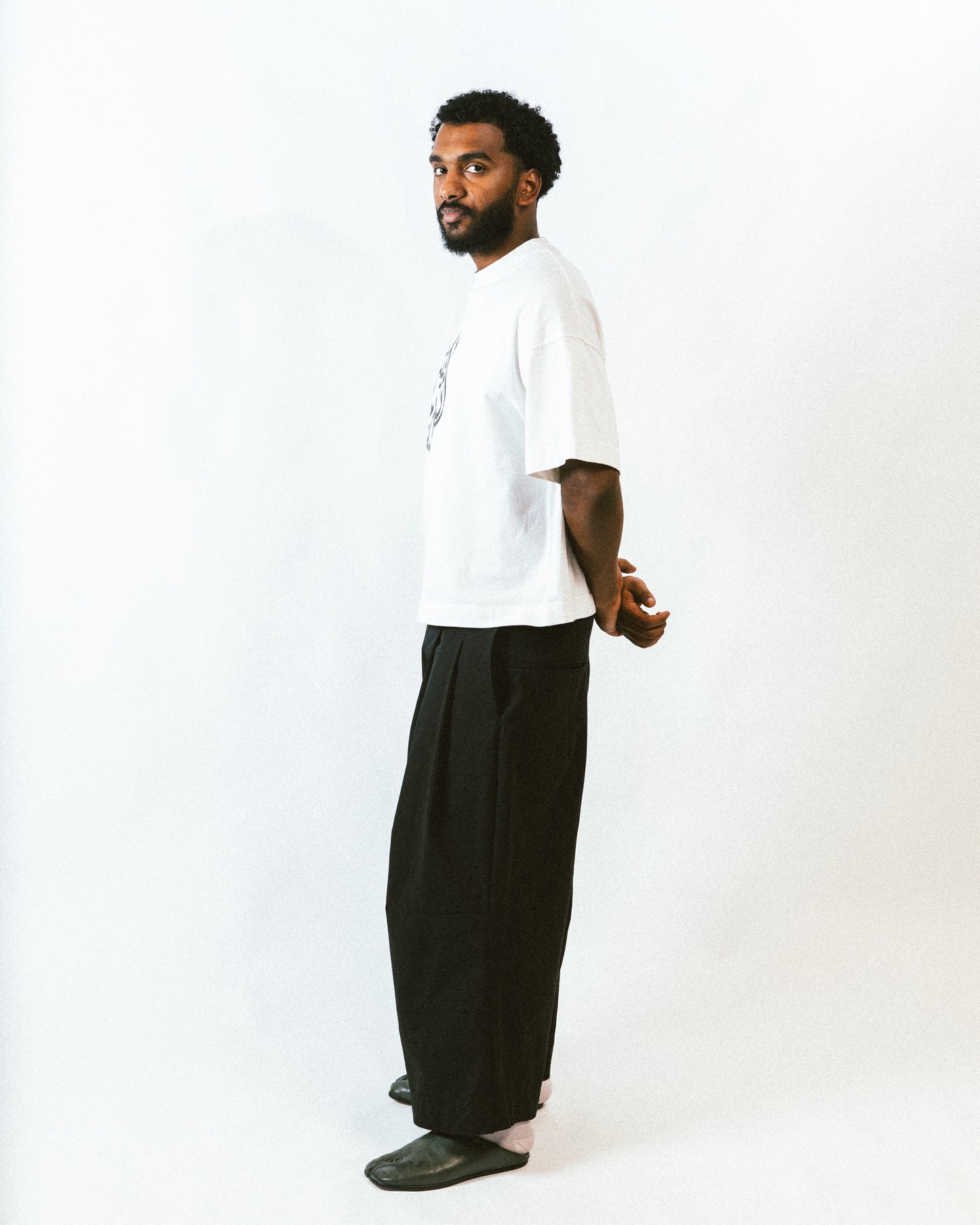 DOUBLE PLEATED PANTS